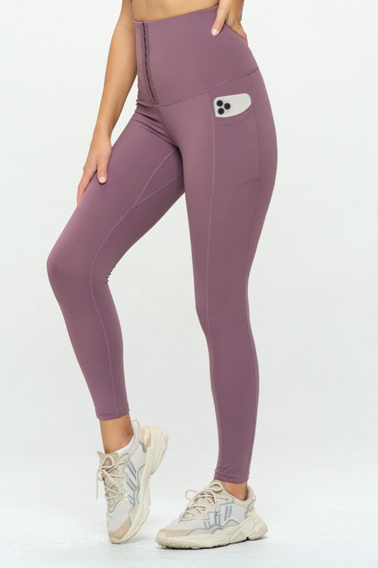 Tummy Control leggings  Soft Body Shaper with Pockets