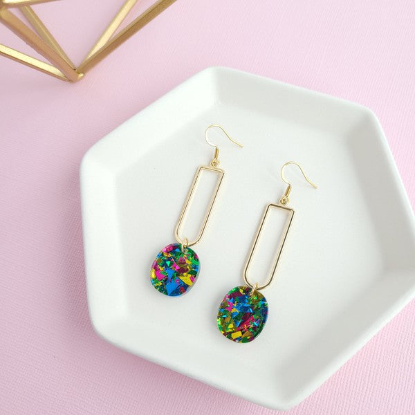 Mila Earrings - Mermaid