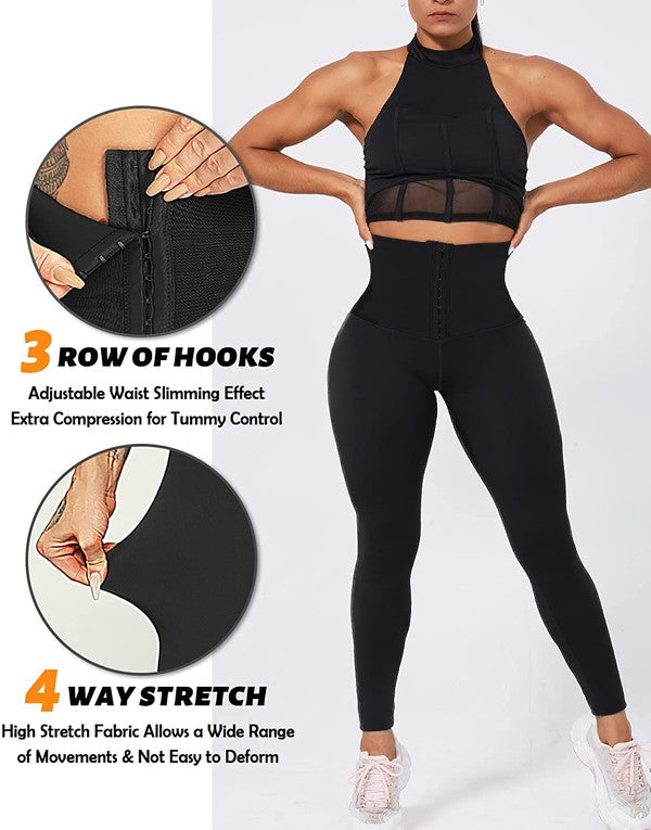 Corset Waist Buttery Soft leggings Body Shaper SMALL- 3X