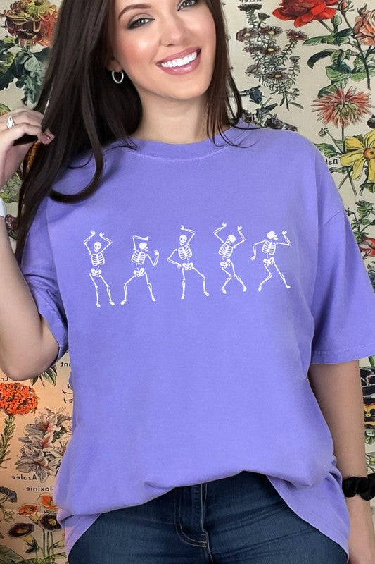 Dancing Skeletons Comfort Colors T-Shirt PLUS