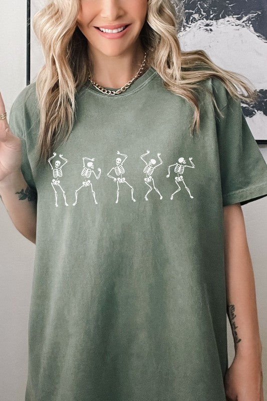 Dancing Skeletons Comfort Colors T-Shirt PLUS