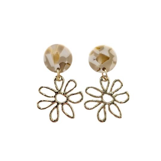 Lily Earrings - Daffodil