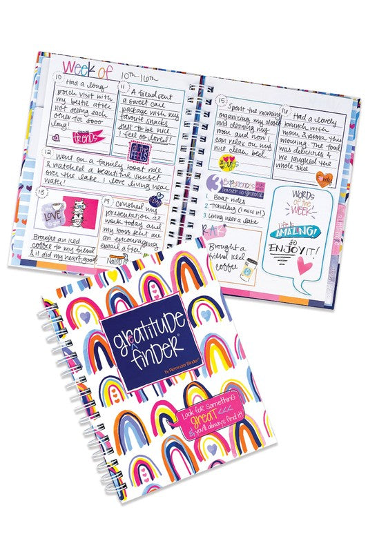 Gratitude Journal with Stickers Non-Dated 52-Week