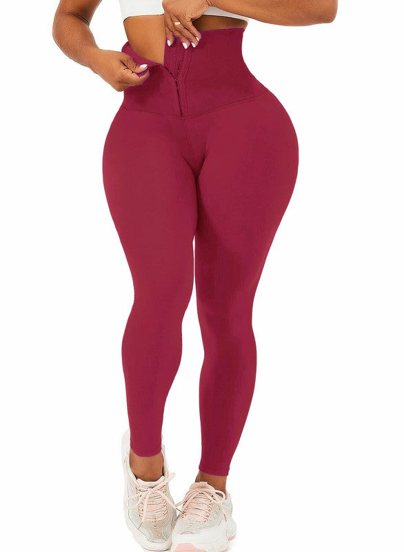 Corset Waist Buttery Soft leggings Body Shaper SMALL- 3X